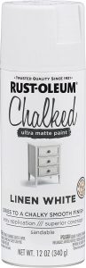 Rust Oleum Chalked Spray Paint