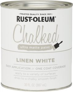 Rust Oleum Ultra Matte Interior Chalked Paint
