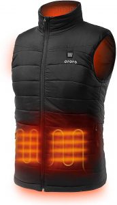 ORORO Mens Lightweight Heated Vest