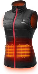 ORORO Womens Lightweight Heated Vest