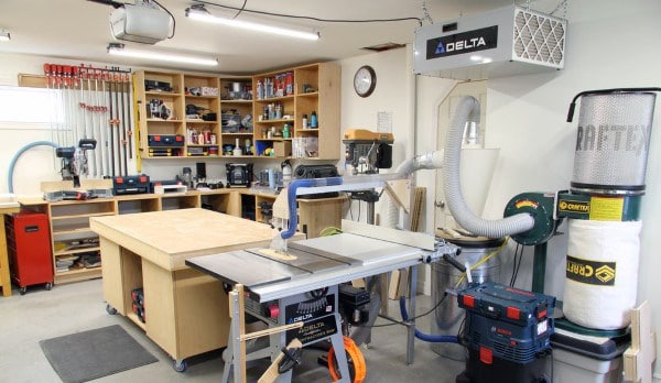 The Best Garage Woodworking Shop Layout Tips - Workshopedia