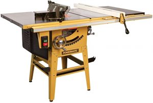 Powermatic 1791230K 64B Table Saw, 1.75 Hp 115:230V, 50-inch Fence With Riving Knife