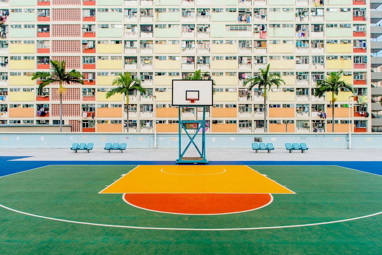 How To Paint A Concrete Basketball Court - Workshopedia