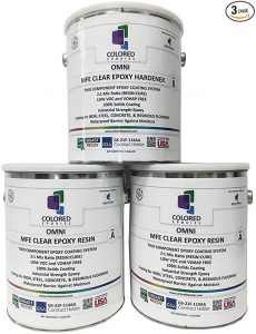 Coloredepoxies 10002 Clear Epoxy Resin Coating