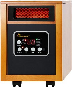 Dr. Infrared Heater Portable Space Heater, 1500-Watt