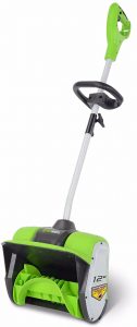 Greenworks 12-Inch Snow Shovel