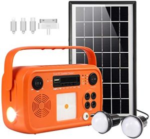 Solar BT Portable Solar Generator with Solar Panel