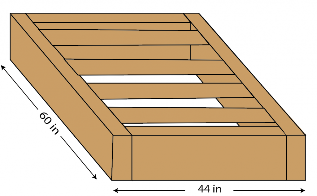 Diy floating deals twin bed frame